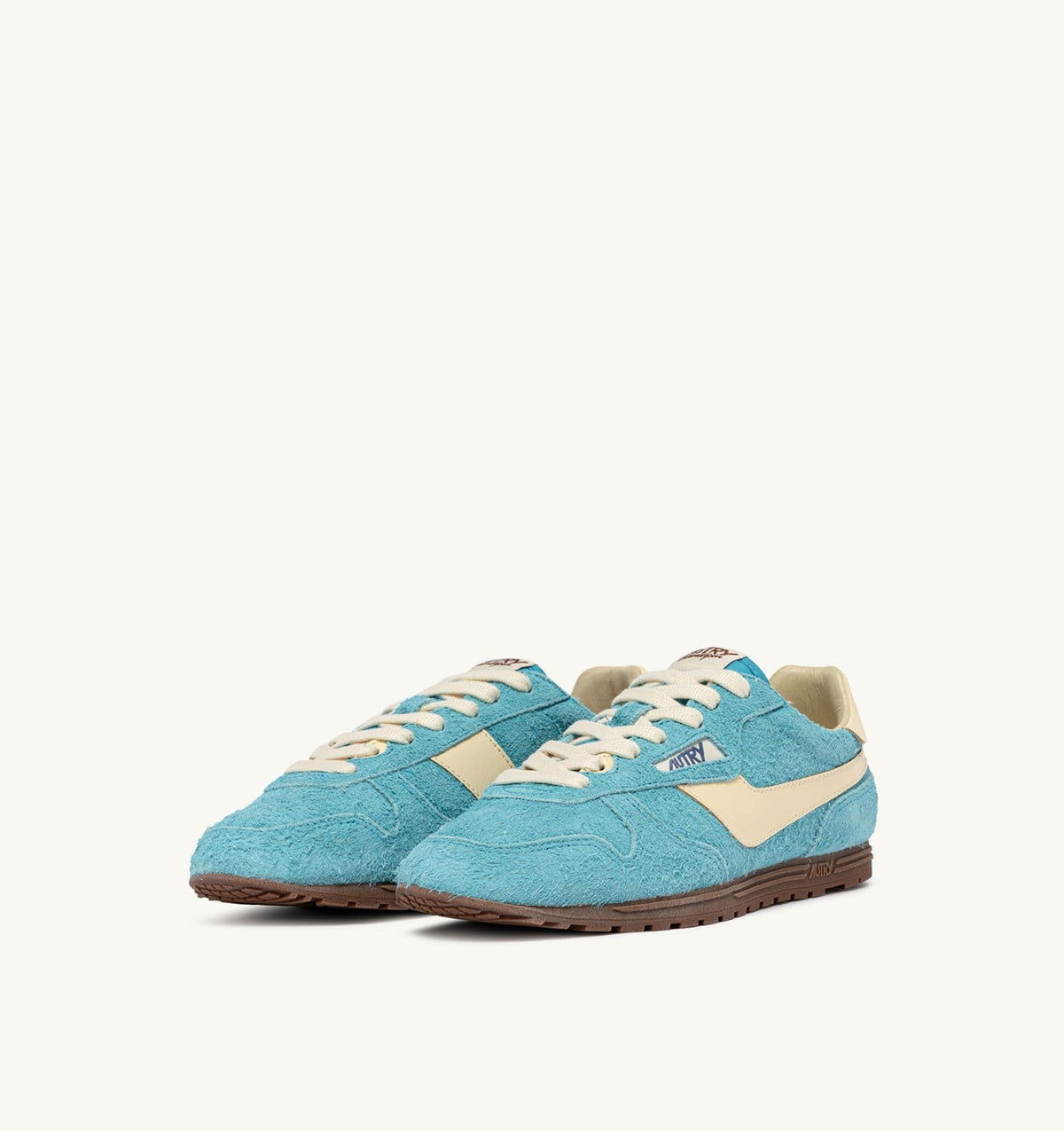 AUTRY Woman SNEAKERS WINDSPIN IN SUEDE AND LEATHER COLOR KYOTO AND RUTABAGA