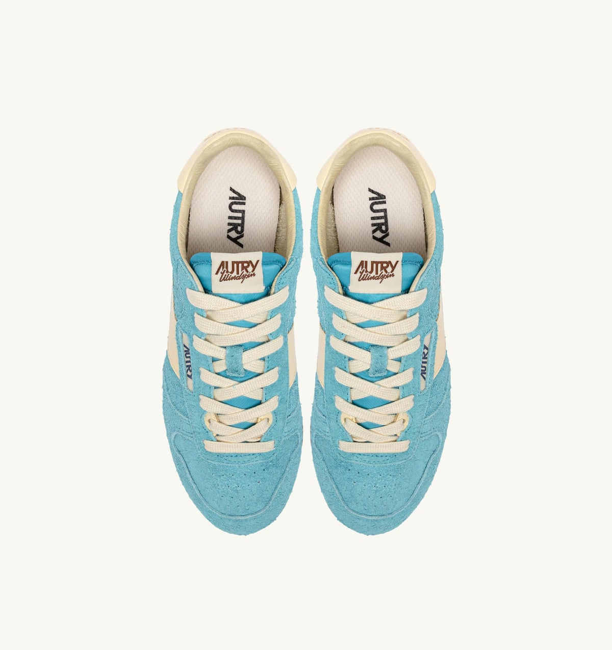 AUTRY Woman SNEAKERS WINDSPIN IN SUEDE AND LEATHER COLOR KYOTO AND RUTABAGA