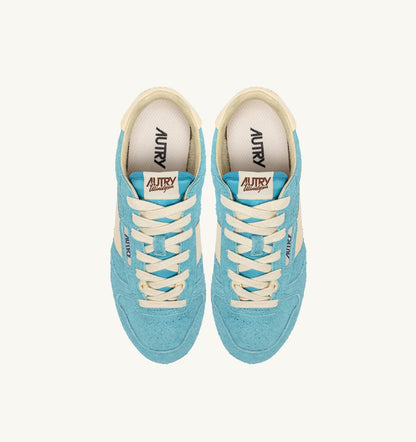 AUTRY Woman SNEAKERS WINDSPIN IN SUEDE AND LEATHER COLOR KYOTO AND RUTABAGA