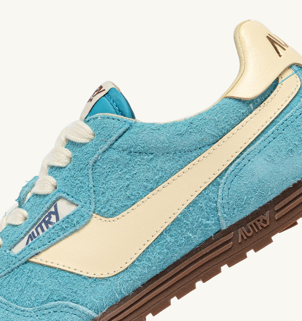 AUTRY Woman SNEAKERS WINDSPIN IN SUEDE AND LEATHER COLOR KYOTO AND RUTABAGA