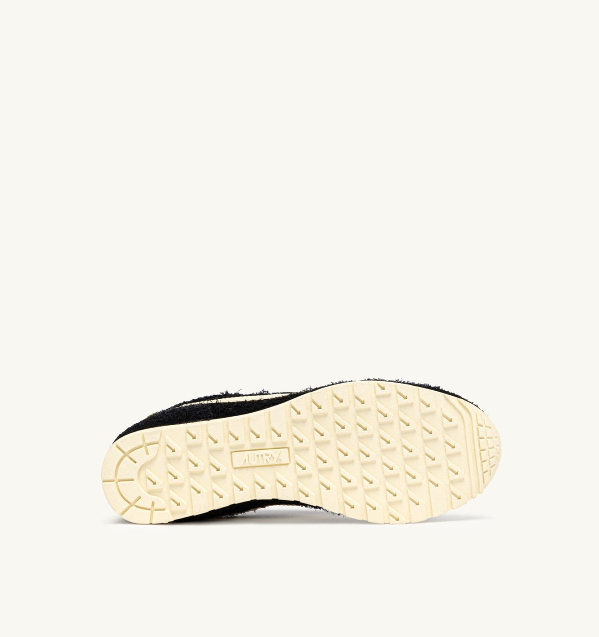 AUTRY Woman WINDSPIN SNEAKERS IN BLACK AND RUTABAGA SUEDE AND LEATHER