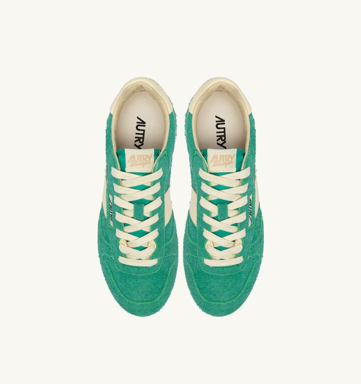 AUTRY Woman WINDSPIN SNEAKERS IN EXCURSION AND RUTABAGA SUEDE AND LEATHER