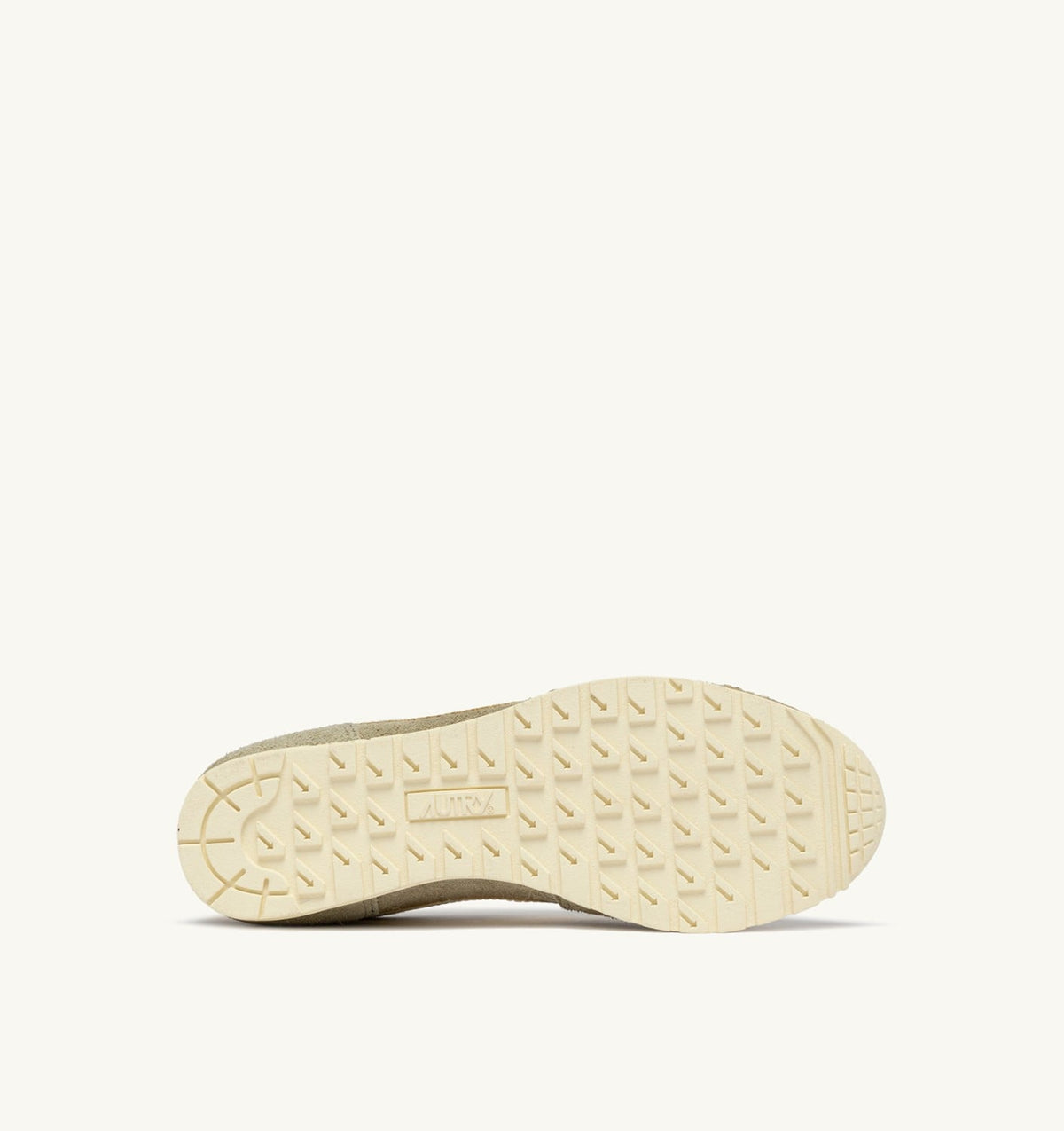 AUTRY Woman WINDSPIN SNEAKERS IN GRAY GREEN AND RUTABAGA SUEDE AND LEATHER