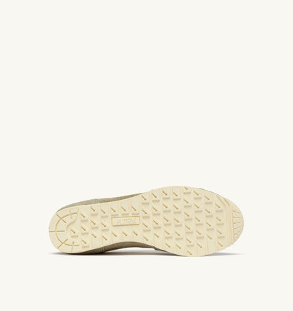 AUTRY Woman WINDSPIN SNEAKERS IN GRAY GREEN AND RUTABAGA SUEDE AND LEATHER