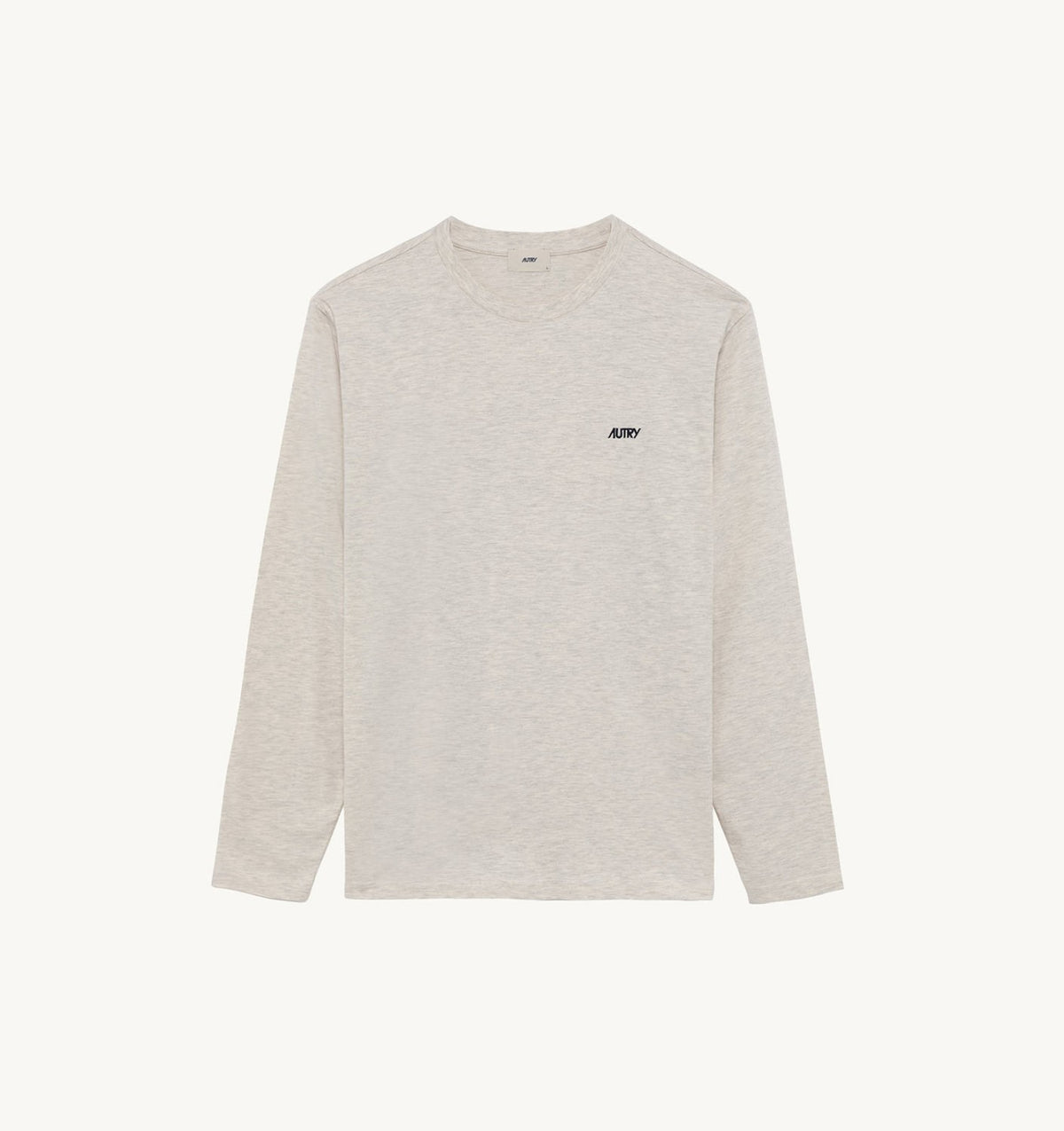 AUTRY Woman|Man LONG-SLEEVE EMBROIDERED LOGO TEE UNISEX