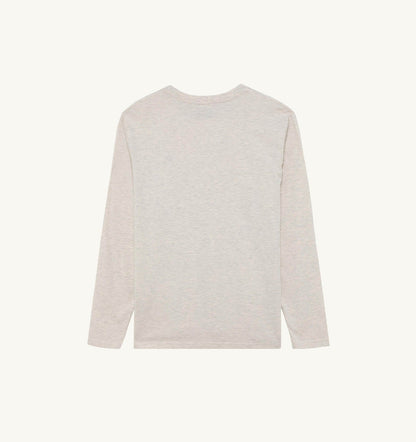 AUTRY Woman|Man LONG-SLEEVE EMBROIDERED LOGO TEE UNISEX