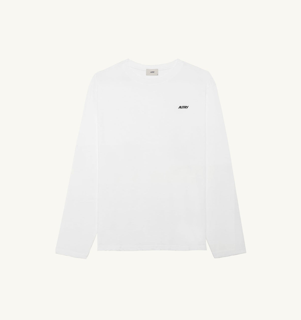 AUTRY Woman|Man LONG-SLEEVE EMBROIDERED LOGO TEE UNISEX