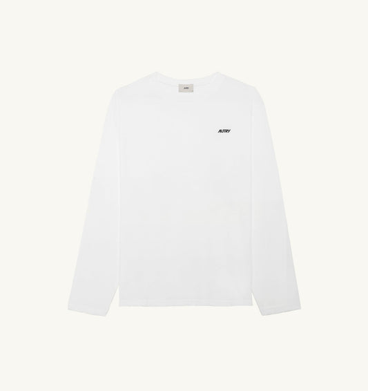 AUTRY Woman|Man LONG-SLEEVE EMBROIDERED LOGO TEE UNISEX