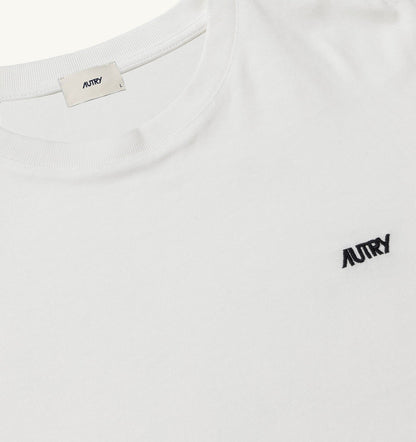 AUTRY Woman|Man LONG-SLEEVE EMBROIDERED LOGO TEE UNISEX