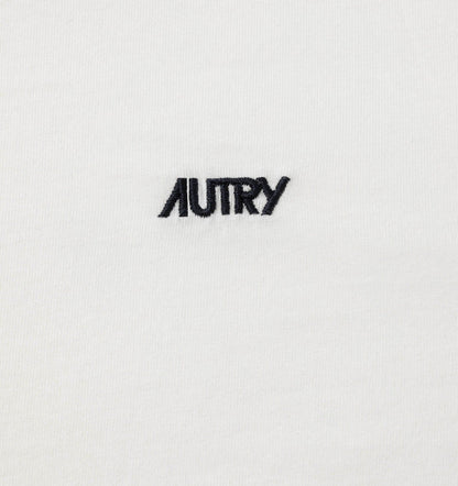 AUTRY Woman|Man LONG-SLEEVE EMBROIDERED LOGO TEE UNISEX