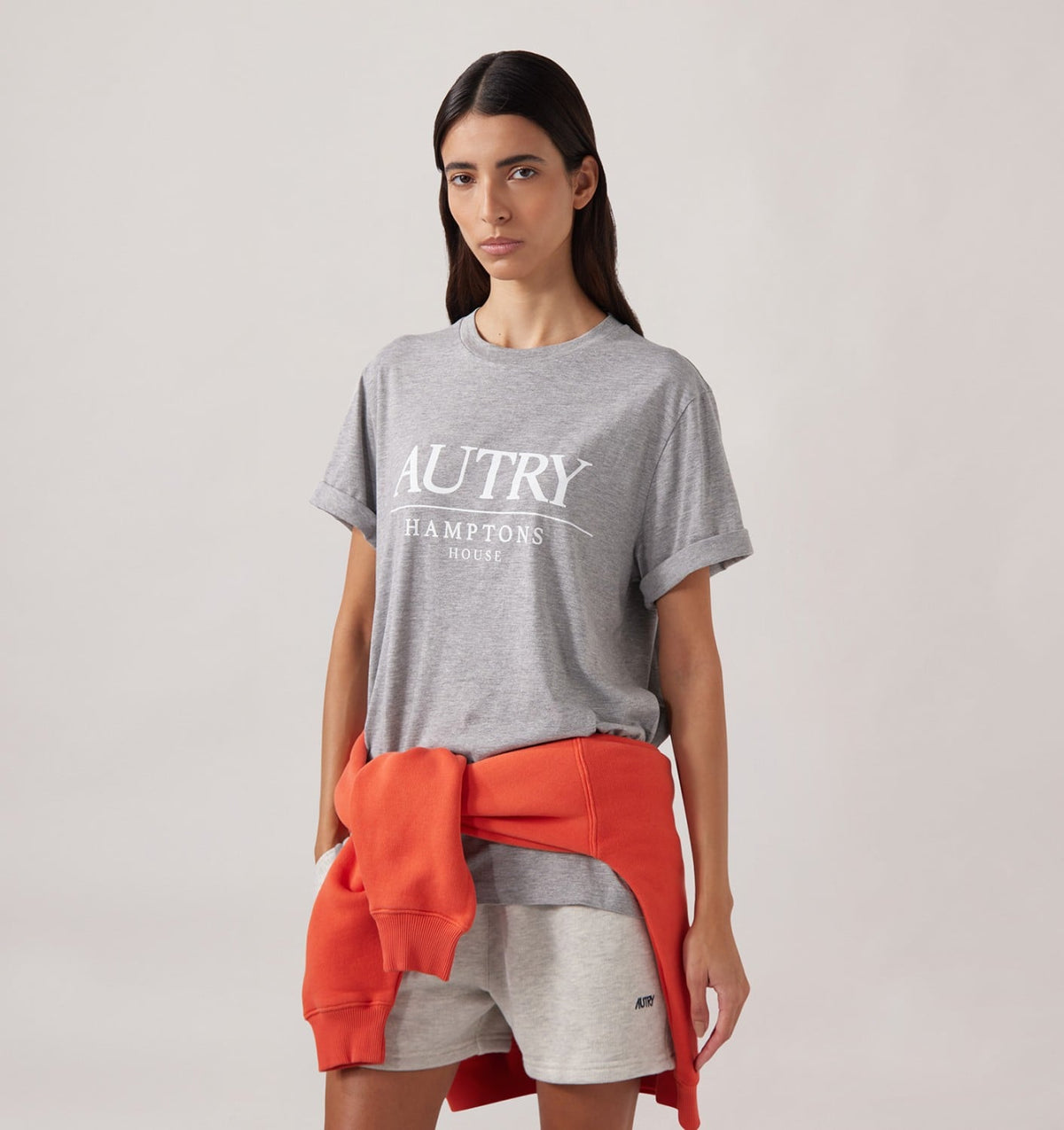 AUTRY Woman HAMPTONS HOUSE LOGO TEE WOMAM