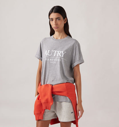 AUTRY Woman HAMPTONS HOUSE LOGO TEE WOMAM