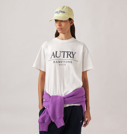 AUTRY Woman HAMPTONS HOUSE LOGO TEE WOMAM