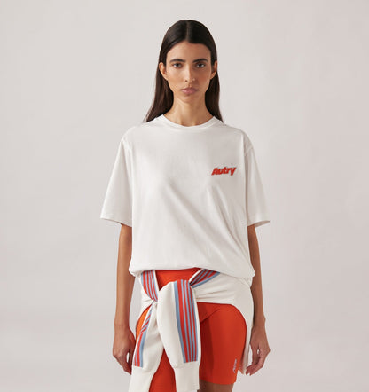 AUTRY Woman DOUBLE LOGO TEE WOMAM