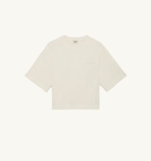 AUTRY Woman TONAL LOGO BOXY TEE WOMAN