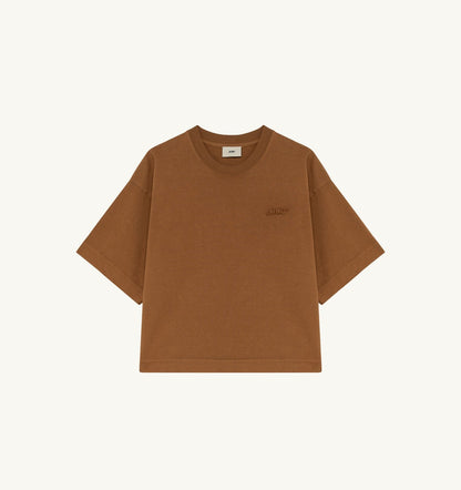 AUTRY Woman TONAL LOGO BOXY TEE WOMAN