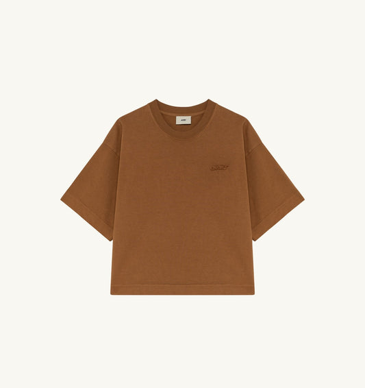 AUTRY Woman TONAL LOGO BOXY TEE WOMAN