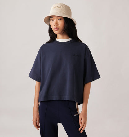 AUTRY Woman TONAL LOGO BOXY TEE WOMAN