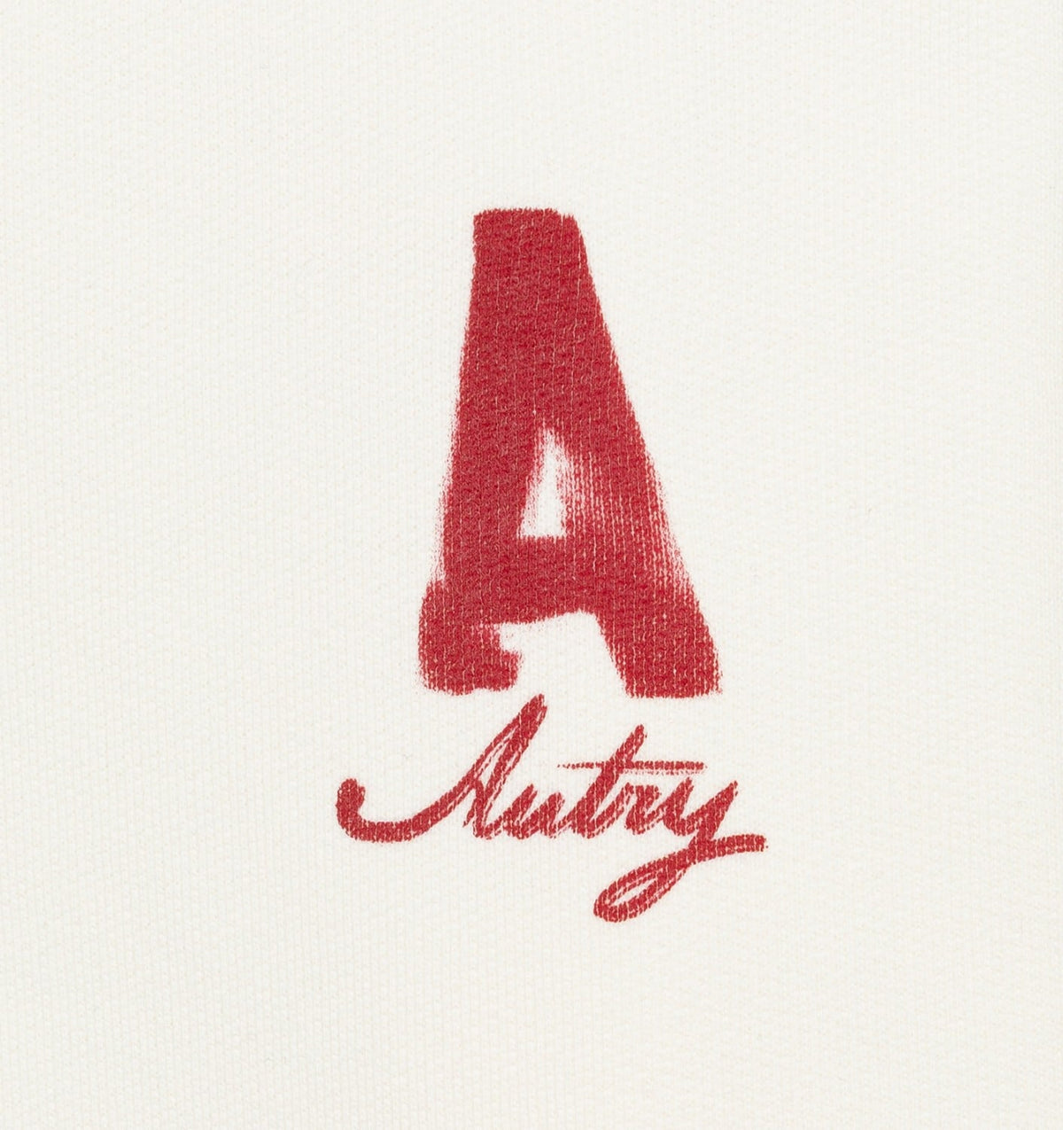 AUTRY Woman|Man HERITAGE SWEATSHIRT WITH WASHED EFFECT UNISEX