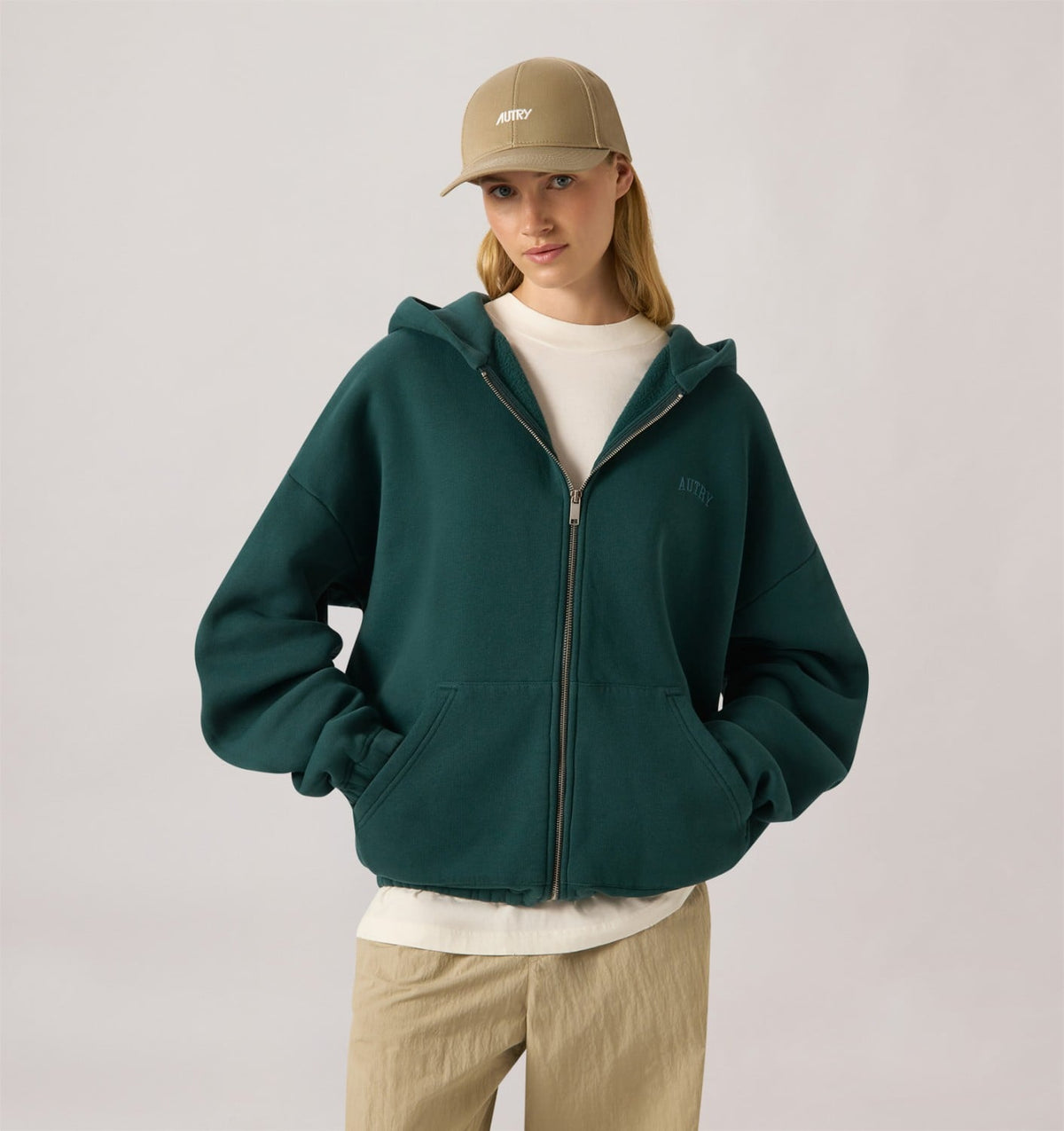 AUTRY Woman|Man UNISEX ZIP-UP HOODIE