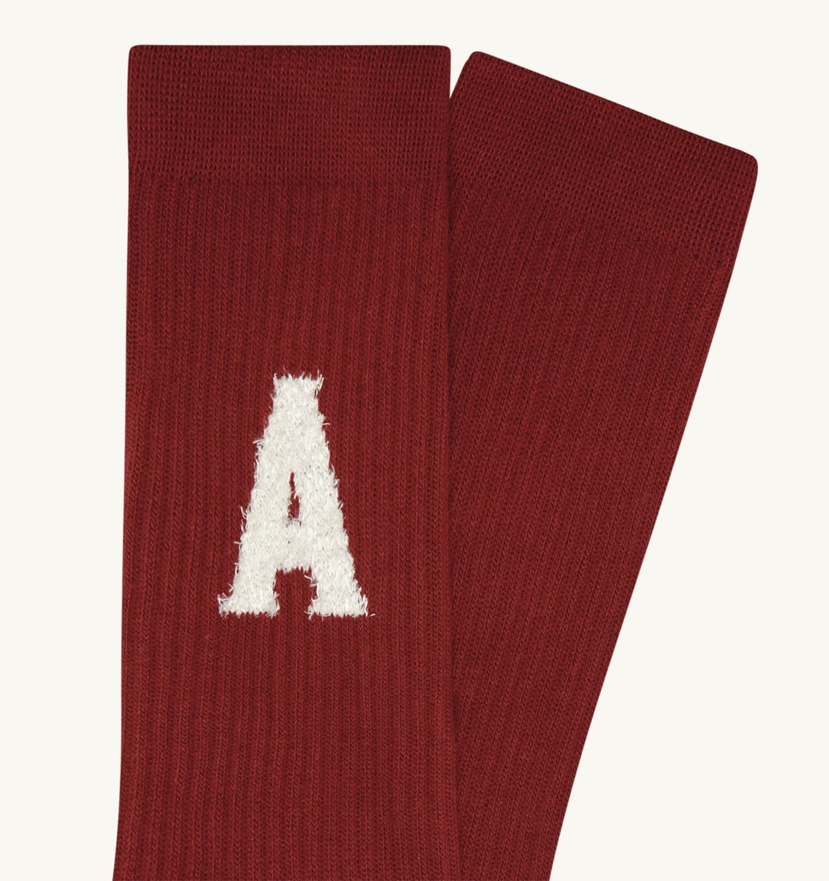 AUTRY Woman|Man RIBBED SOCKS WITH JACQUARD LOGO UNISEX