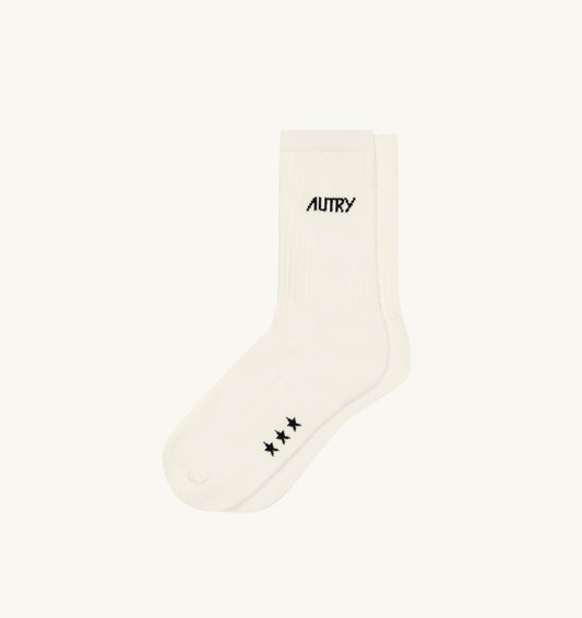 AUTRY Woman|Man SOCKS WITH JACQUARD LOGO UNISEX