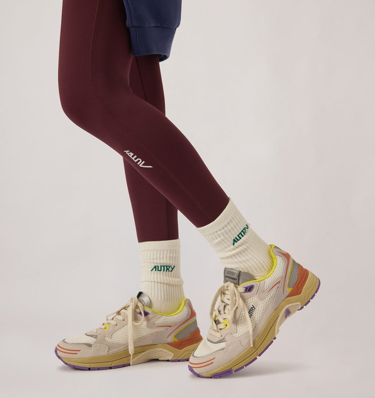 AUTRY Woman|Man SOCKS WITH JACQUARD LOGO UNISEX
