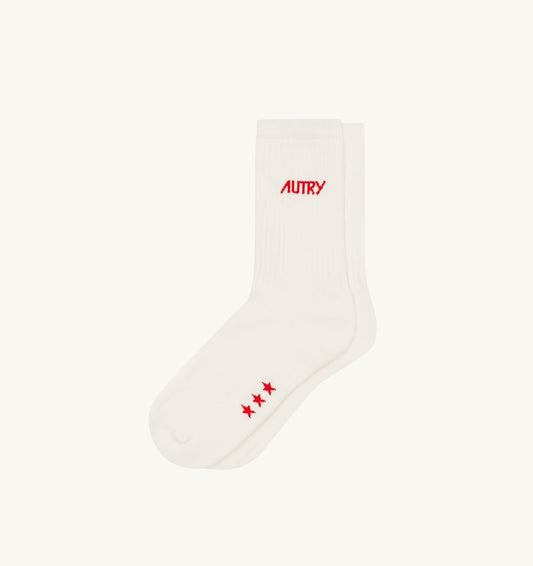 AUTRY Woman|Man SOCKS WITH JACQUARD LOGO UNISEX