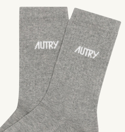 AUTRY Woman|Man SOCKS WITH JACQUARD LOGO UNISEX