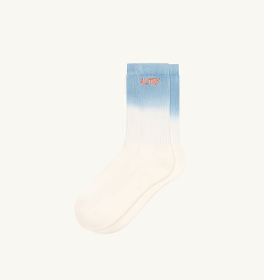 AUTRY Woman|Man SOCKS WITH EMBROIDERY TIE-DYE LOGO UNISEX