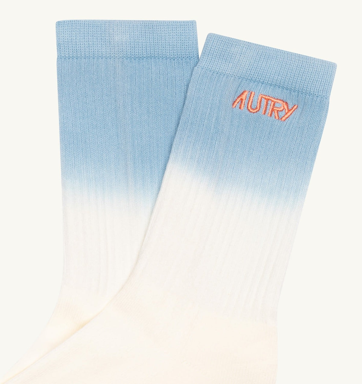 AUTRY Woman|Man SOCKS WITH EMBROIDERY TIE-DYE LOGO UNISEX