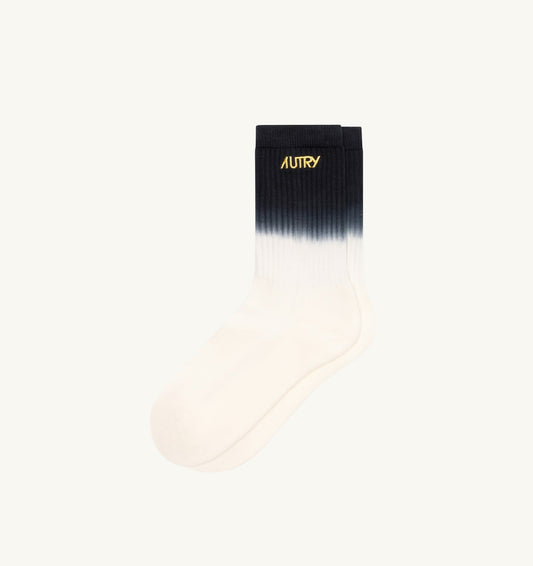 AUTRY Woman|Man SOCKS WITH EMBROIDERY TIE-DYE LOGO UNISEX