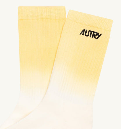 AUTRY Woman|Man SOCKS WITH EMBROIDERY TIE-DYE LOGO UNISEX