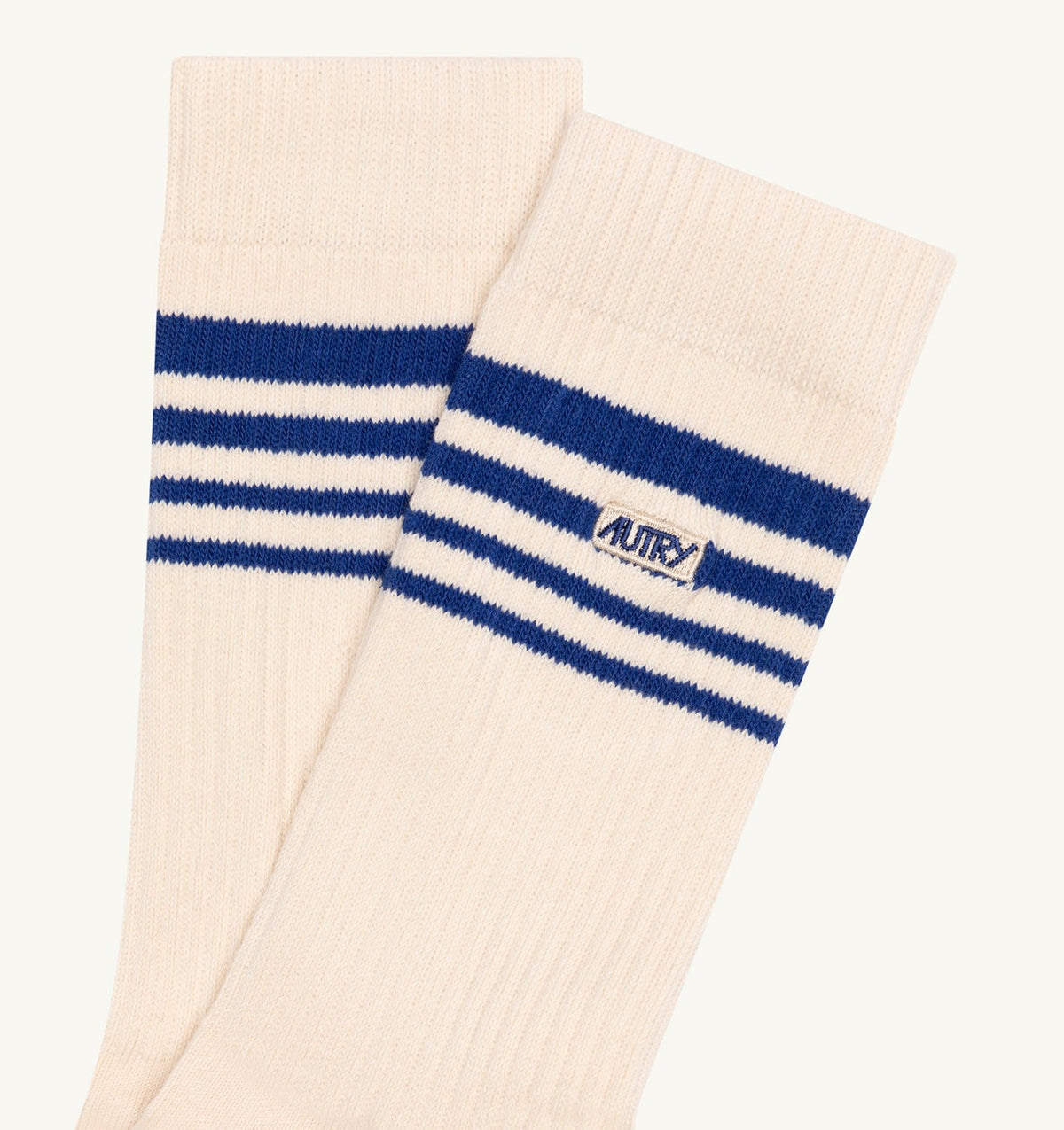 AUTRY Woman|Man JACQUARD STRIPED SOCKS WITH LOGO UNISEX
