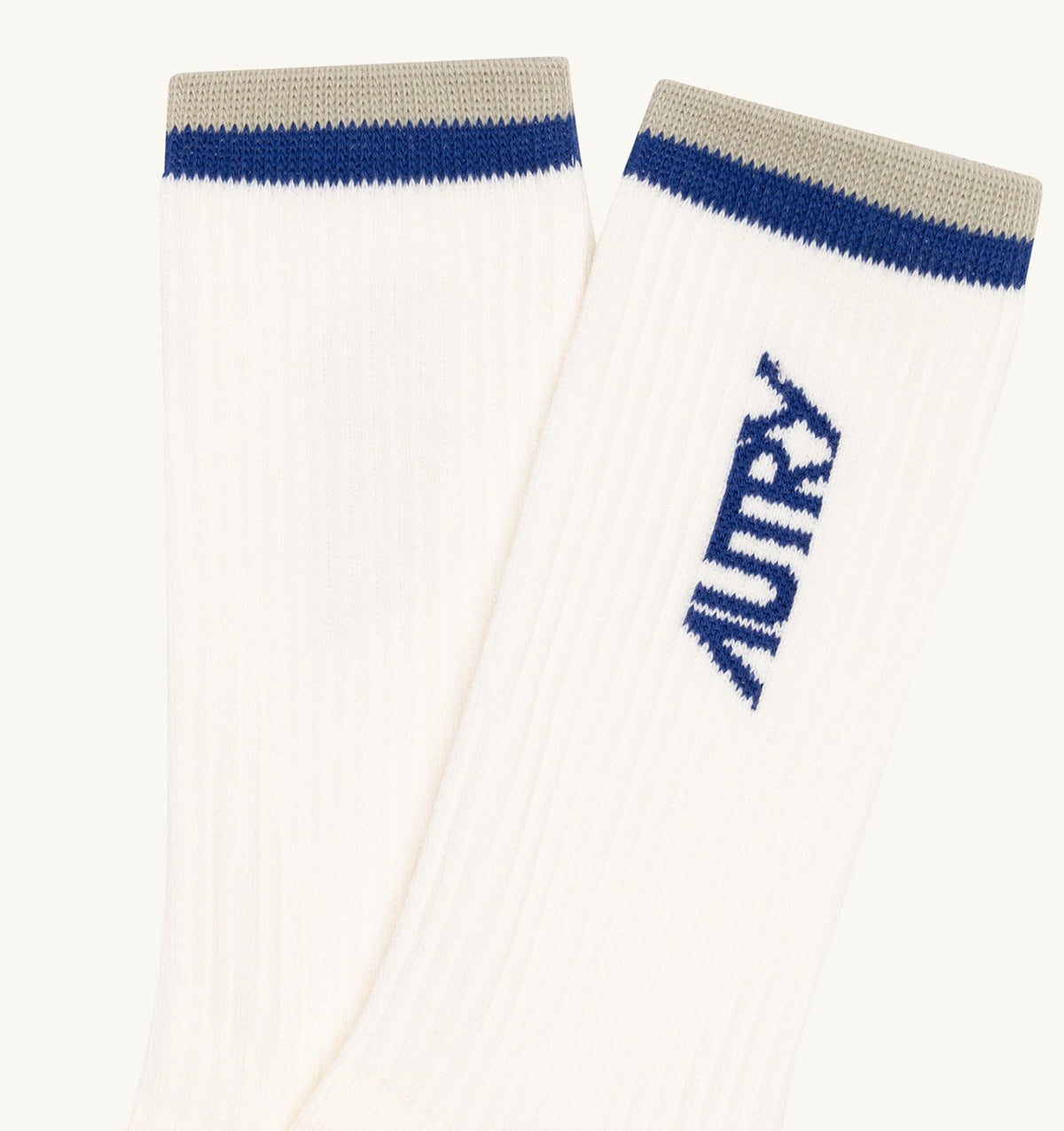 AUTRY Woman|Man JACQUARD STRIPED SOCKS WITH LOGO UNISEX