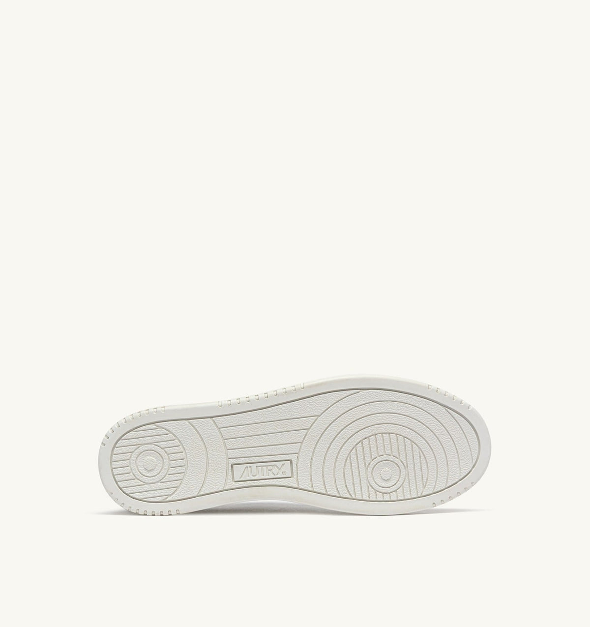 AUTRY Man MEDALIST LOW SNEAKERS IN WHITE LEATHER WITH LETTERING
