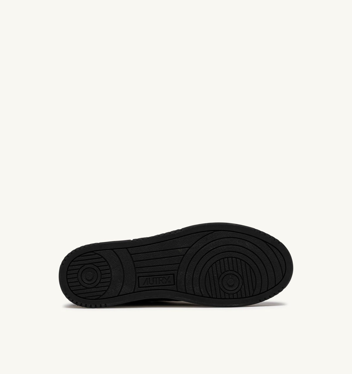 AUTRY Man MEDALIST LOW SUPER VINTAGE SNEAKERS IN BLACK LEATHER AND DRAGON MESH