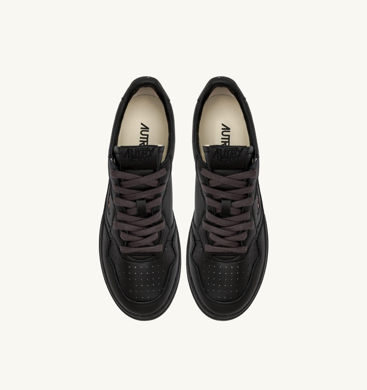 AUTRY Man MEDALIST LOW SNEAKERS IN METEORITE LEATHER