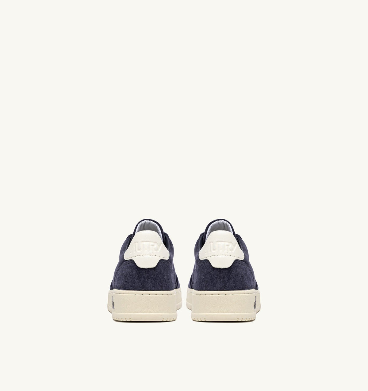 AUTRY Man MEDALIST LOW SNEAKERS IN SPACE AND WHITE SUEDE
