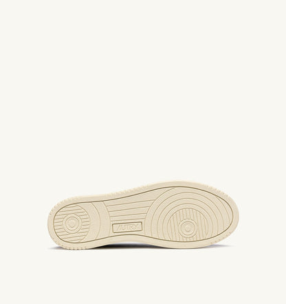 AUTRY Man MEDALIST LOW SNEAKERS IN SPACE AND WHITE SUEDE
