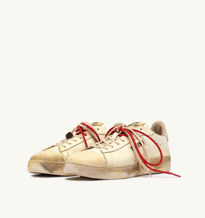 AUTRY Man DALLAS LOW SUPER VINTAGE SNEAKERS IN MARSHMALLOW LEATHER