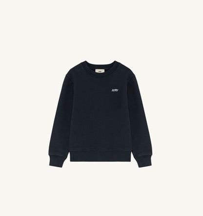 AUTRY Kid CREWNECK SWEATSHIRT WITH EMBROIDERED AUTRY LOGO KIDS