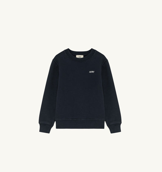 AUTRY Kid CREWNECK SWEATSHIRT WITH EMBROIDERED AUTRY LOGO KIDS