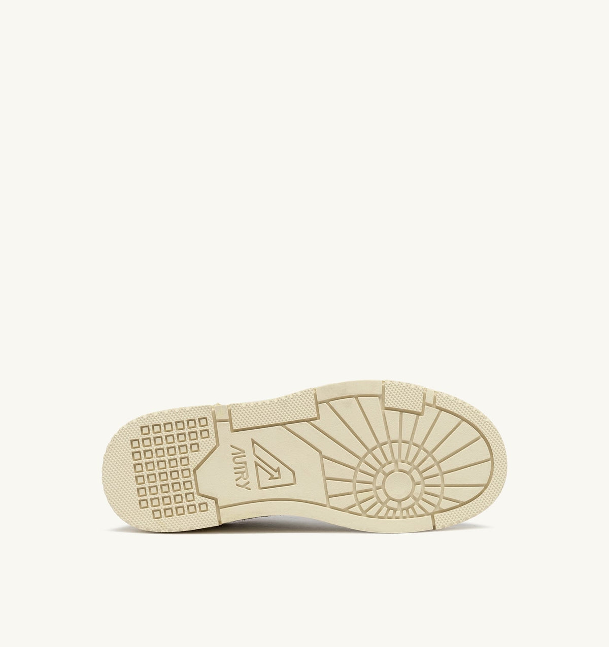 AUTRY Woman CLC LOW SNEAKERS IN WHITE LEATHER AND SAND SUEDE