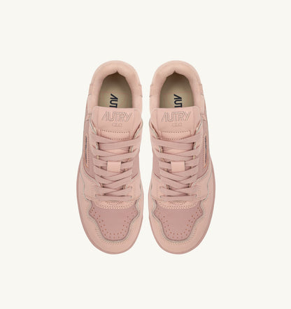 AUTRY Woman CLC LOW SNEAKERS IN PEACH WHIP LEATHER