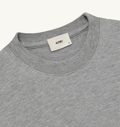 AUTRY Woman BOXY T-SHIRT WITH TONAL LOGO FOR WOMAN