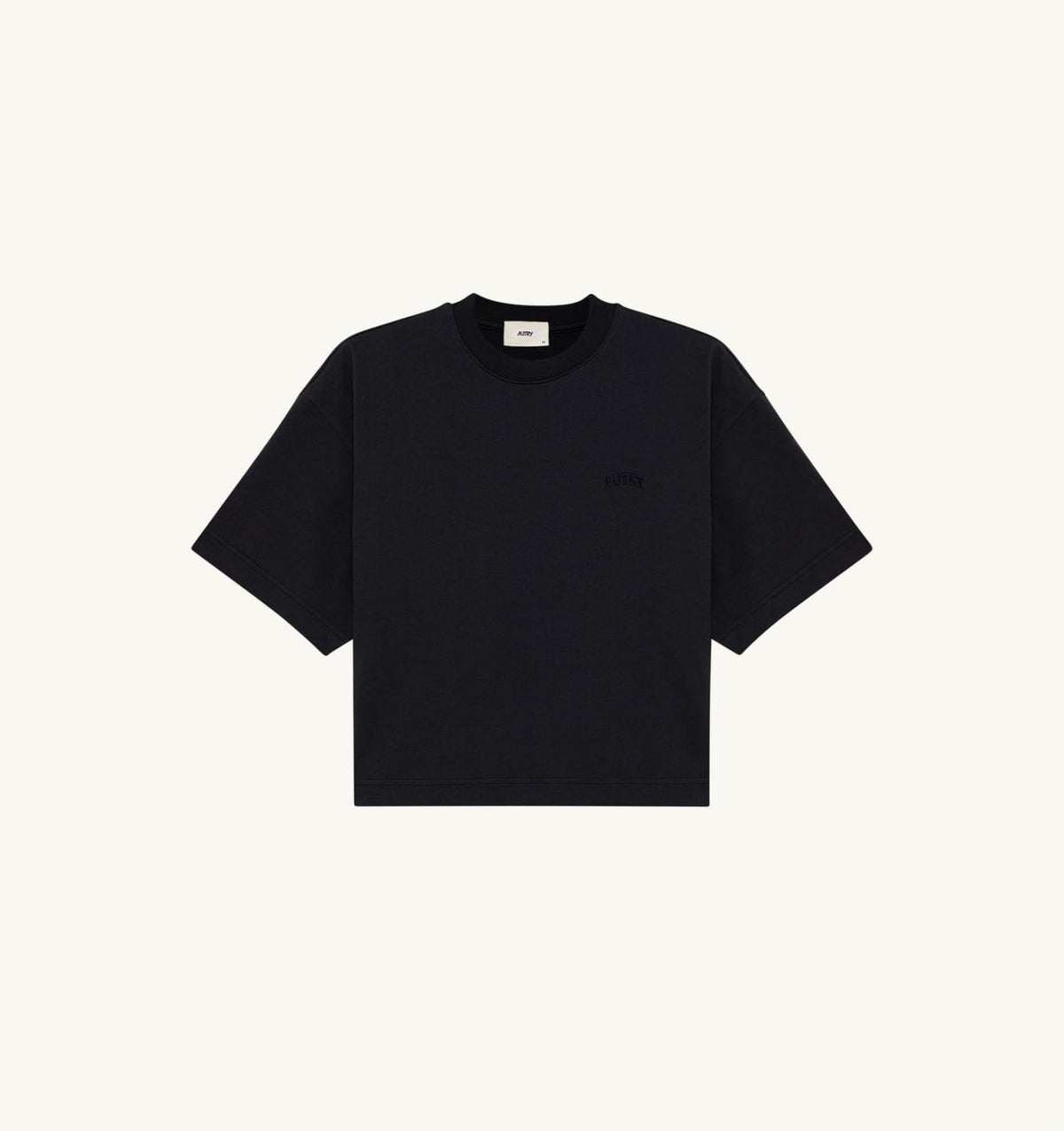 AUTRY Woman BOXY T-SHIRT WITH TONAL LOGO FOR WOMAN