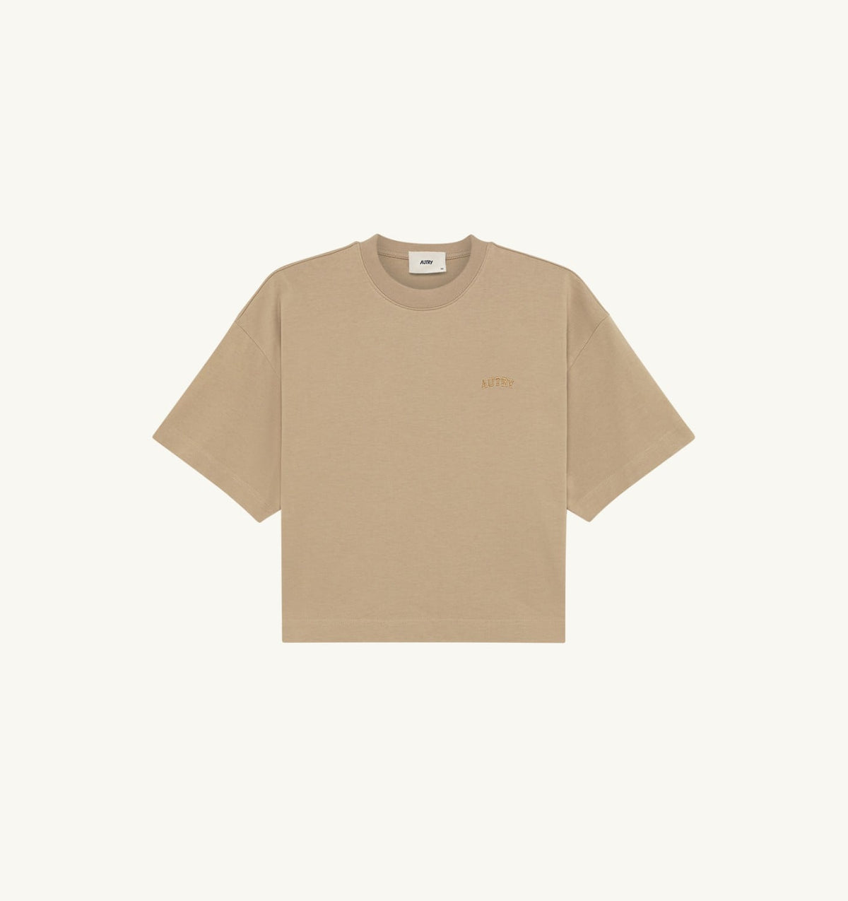 AUTRY Woman BOXY T-SHIRT WITH TONAL LOGO FOR WOMAN