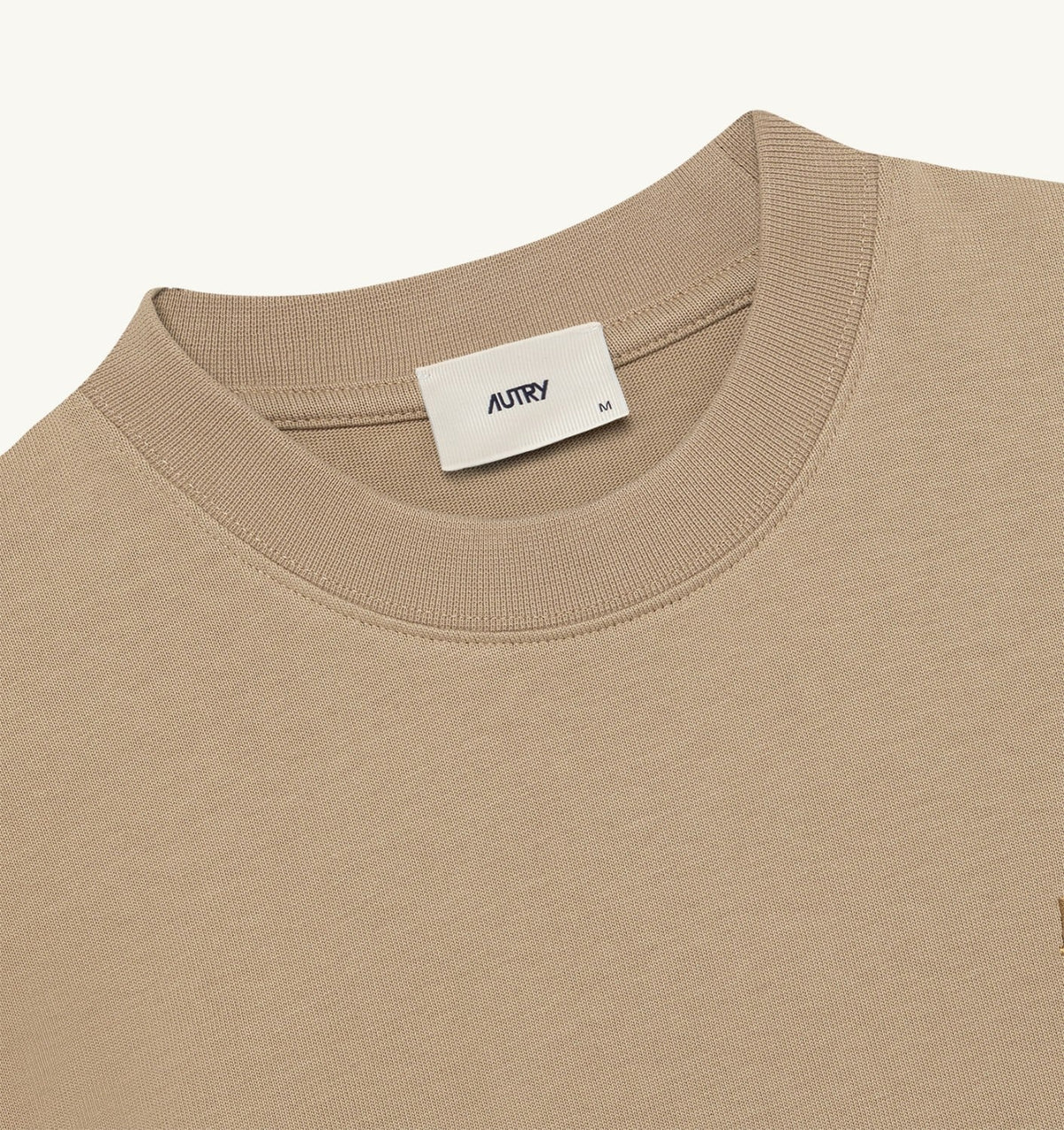 AUTRY Woman BOXY T-SHIRT WITH TONAL LOGO FOR WOMAN