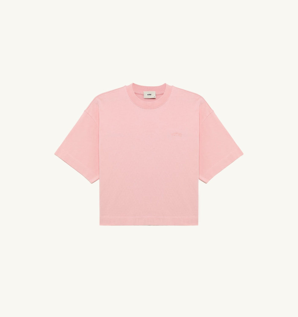 AUTRY Woman BOXY T-SHIRT WITH TONAL LOGO FOR WOMAN